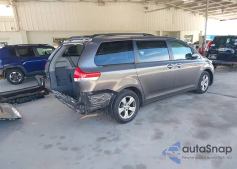 2012 Toyota Sienna Le V6 8 Passenger из США, поврежденный, VIN 5TDKK3DC6CS193748